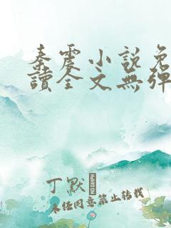 秦震小说免费阅读全文无弹窗