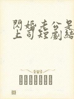 闪婚老公是顶头上司短剧结局