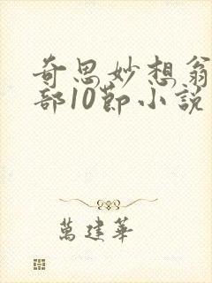奇思妙想翁十三部10节小说