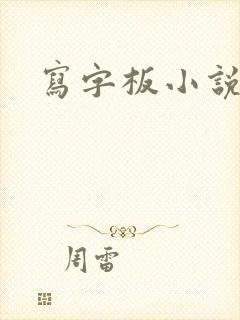 写字板小说