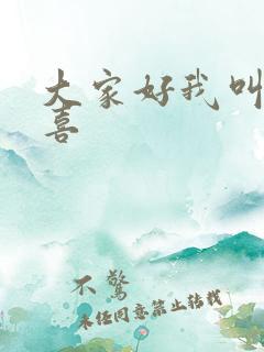 大家好我叫林小喜