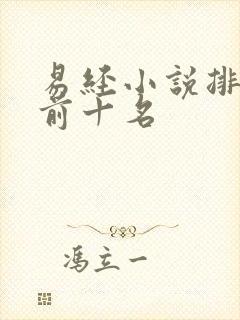 易经小说排行榜前十名