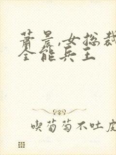 萧晨,女总裁的全能兵王
