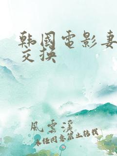 韩国电影妻子的交换