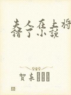 夫人在上将军知错了小说