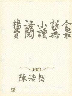 杨洛小说全文免费阅读无最新章节
