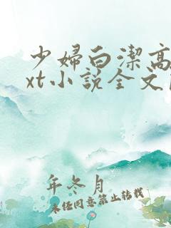 少妇白洁高义txt小说全文阅读
