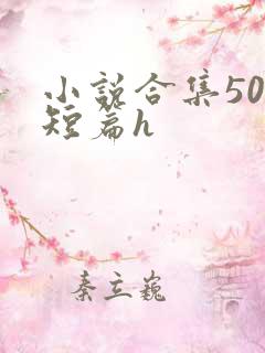 小说合集500短篇h