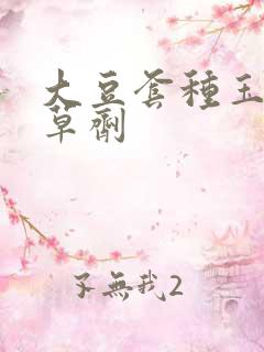 大豆套种玉米除草剂