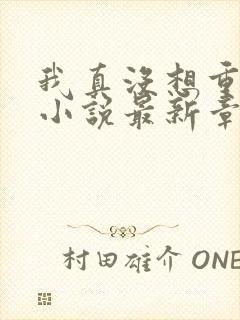 我真没想重生啊小说最新章节阅续