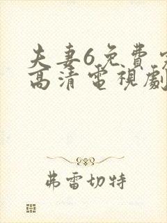 夫妻6免费完整高清电视剧看