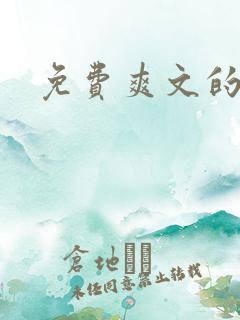 免费爽文的小说