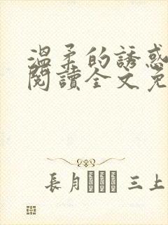 温柔的诱惑小说阅读全文免费阅读