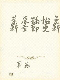 叶辰孙怡免费最新章节更新