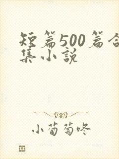短篇500篇合集小说
