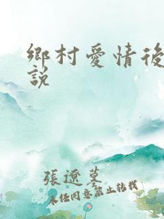 乡村爱情后宫小说