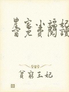 农家小福妃无弹窗免费阅读