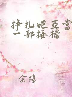 挣扎吧亚当君下一部接档