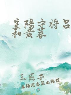 襄阳守将吕文德和黄蓉