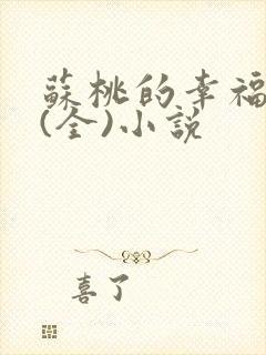 苏桃的幸福生活(全)小说