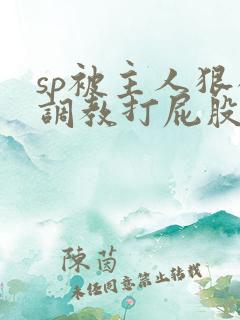 sp被主人狠狠调教打屁股