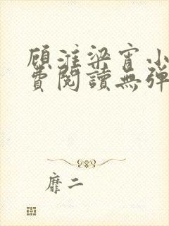 顾淮梁宵小说免费阅读无弹窗全文