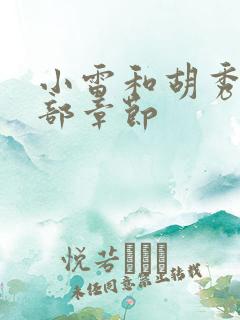 小雷和胡秀英全部章节