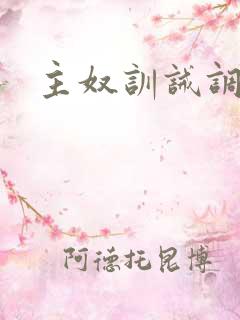 主奴训诫调教