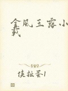 金风玉露小说下载