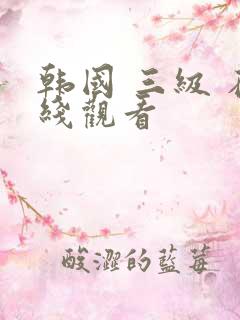 韩国 三级 在线观看