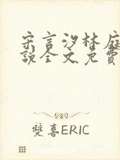 宋言汐林庭风小说全文免费阅读