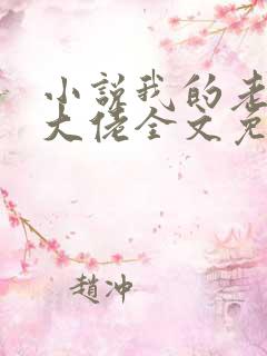 小说我的老公是大佬全文免费阅读