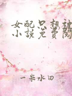 女配只想被渣的小说免费阅读