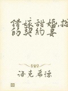 错嫁甜婚,总裁的契约妻