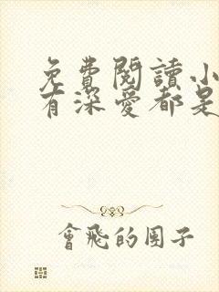 免费阅读小说所有深爱都是秘密在线阅读全文