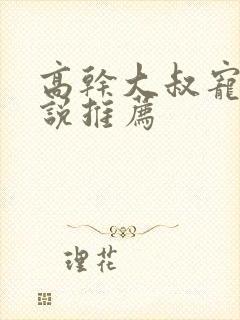 高干大叔宠文小说推荐