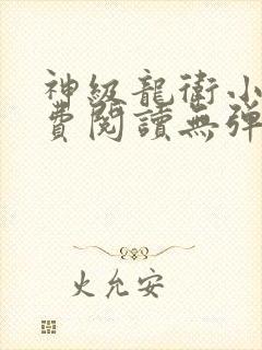 神级龙卫小说免费阅读无弹窗