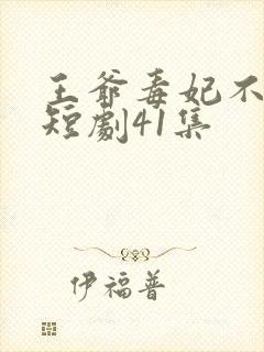 王爷毒妃不好惹短剧41集