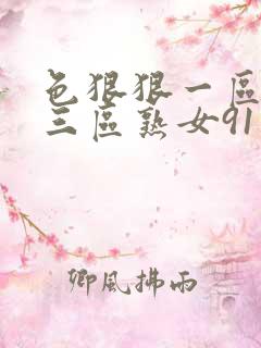 色狠狠一区二区三区熟女91