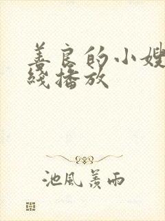 善良的小嫂子在线播放