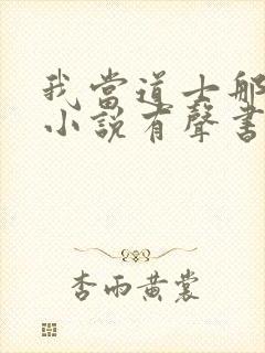 我当道士那些年小说有声书免费