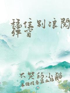 稳住别浪阅读无弹窗