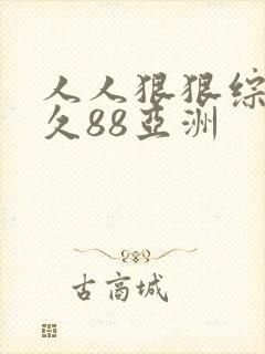 人人狠狠综合久久88亚洲