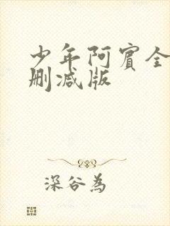 少年阿宾全文未删减版