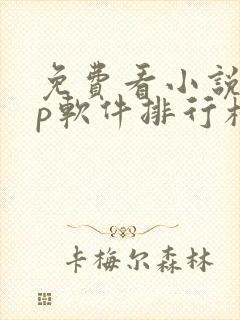 免费看小说app软件排行榜第一名