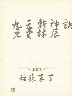 九天斩神诀小说免费林辰