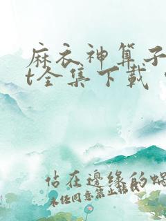 麻衣神算子txt全集下载 完整版