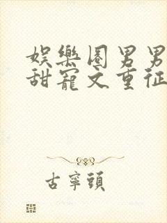 娱乐圈男男小说甜宠文重征娱乐圈