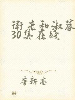 卫老和淑蓉1～30集在线