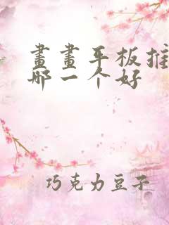 画画平板推荐买哪一个好